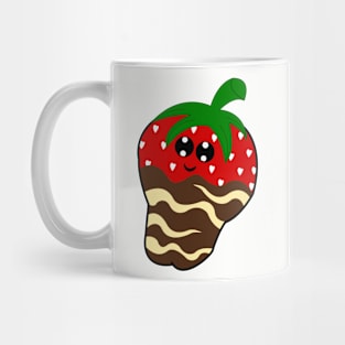 Chocolate Dipped Strawberry Mug